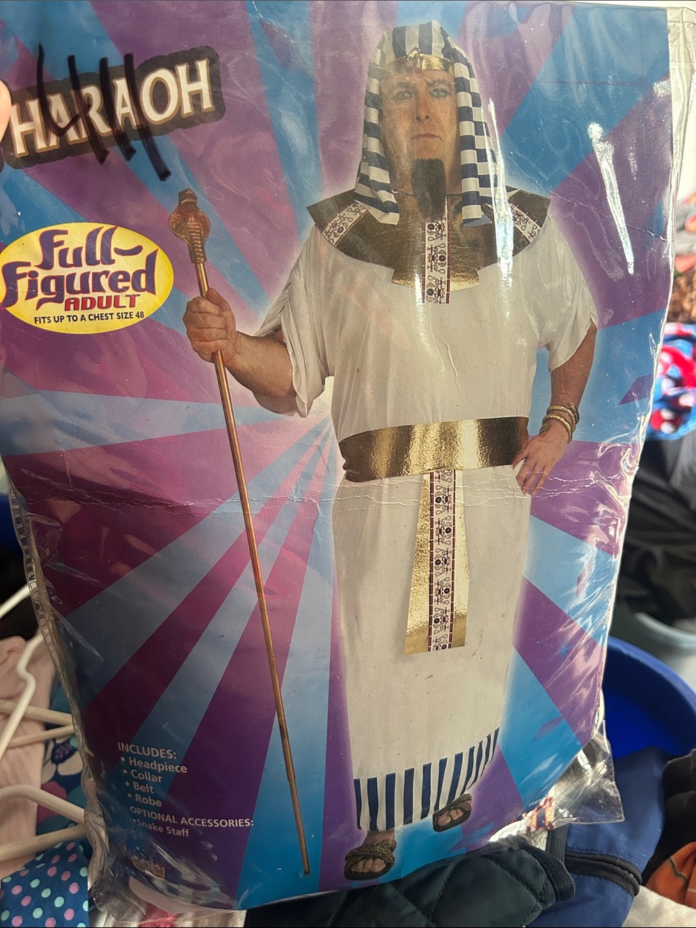 Pharaoh Kids Costume - White and Gold Egyptian Outfit